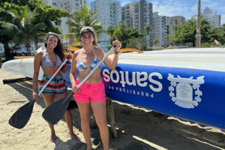 Mulheres mostram força e dominam espaços de atividades esportivas em Santos