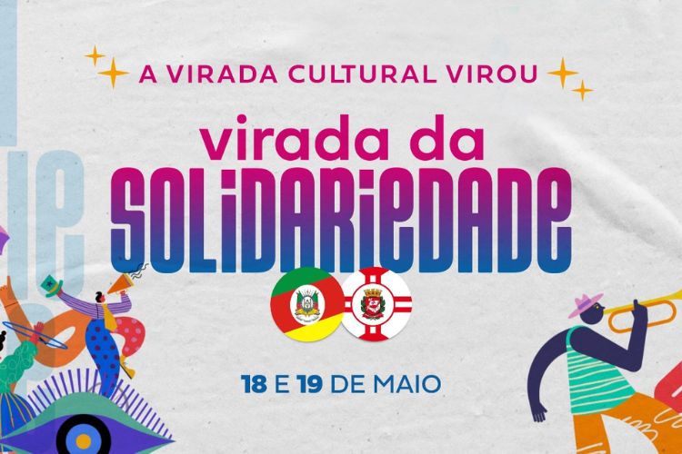 Virada Cultural de São Paulo agora é Virada da Solidariedade